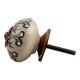 Red Leaf Flower Ceramic Dresser Knob Online